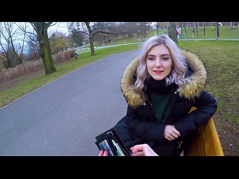 ❤️ Swallows a stranger's hot cum for money - blowjob in the park by Eva Elfie ️ Super sex at us